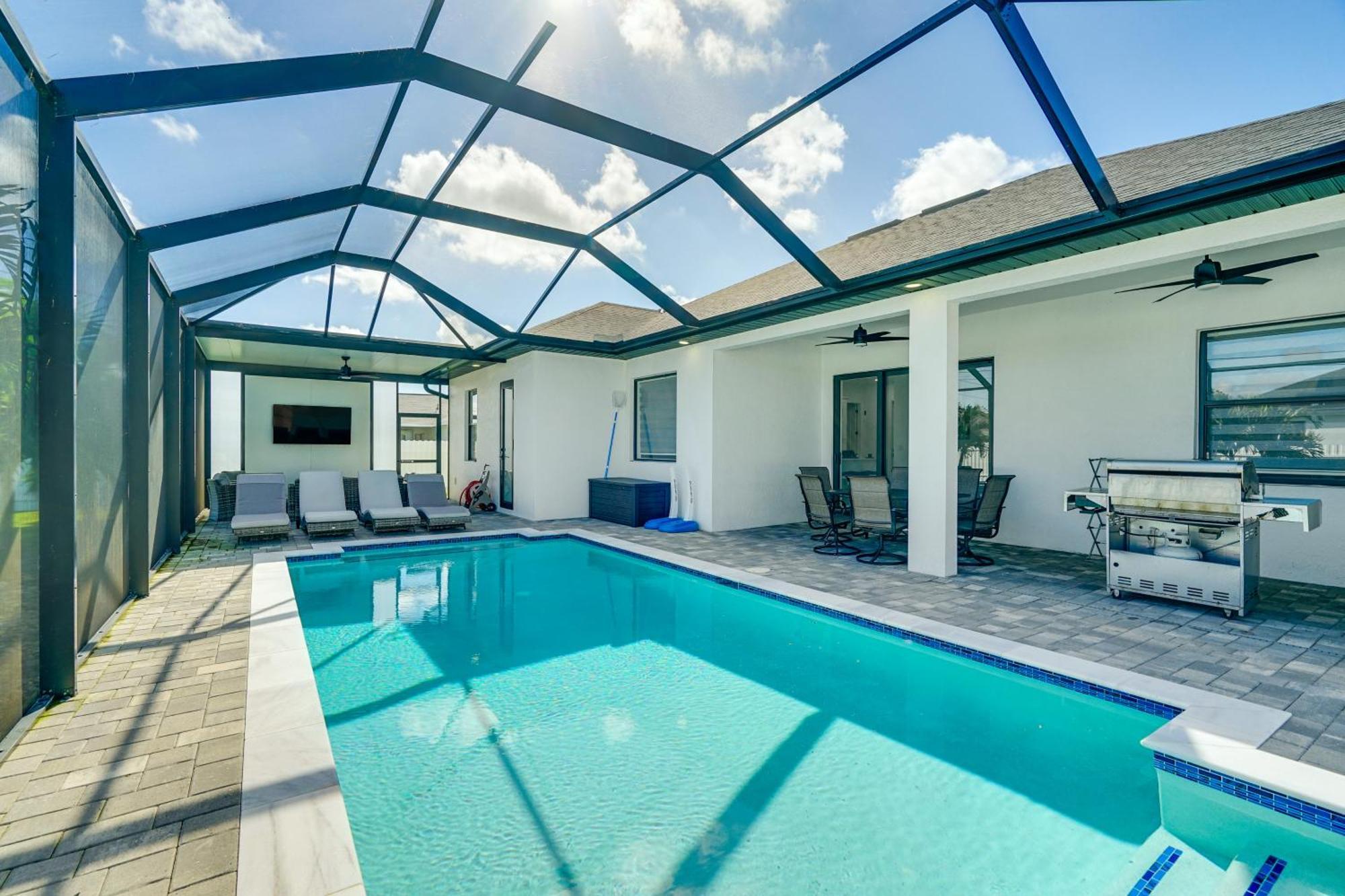 Cape Coral Escape Furnished Lanai And Private Pool! Vila Exterior foto